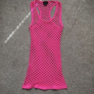 Rue 21 Neon Pink Tank Top